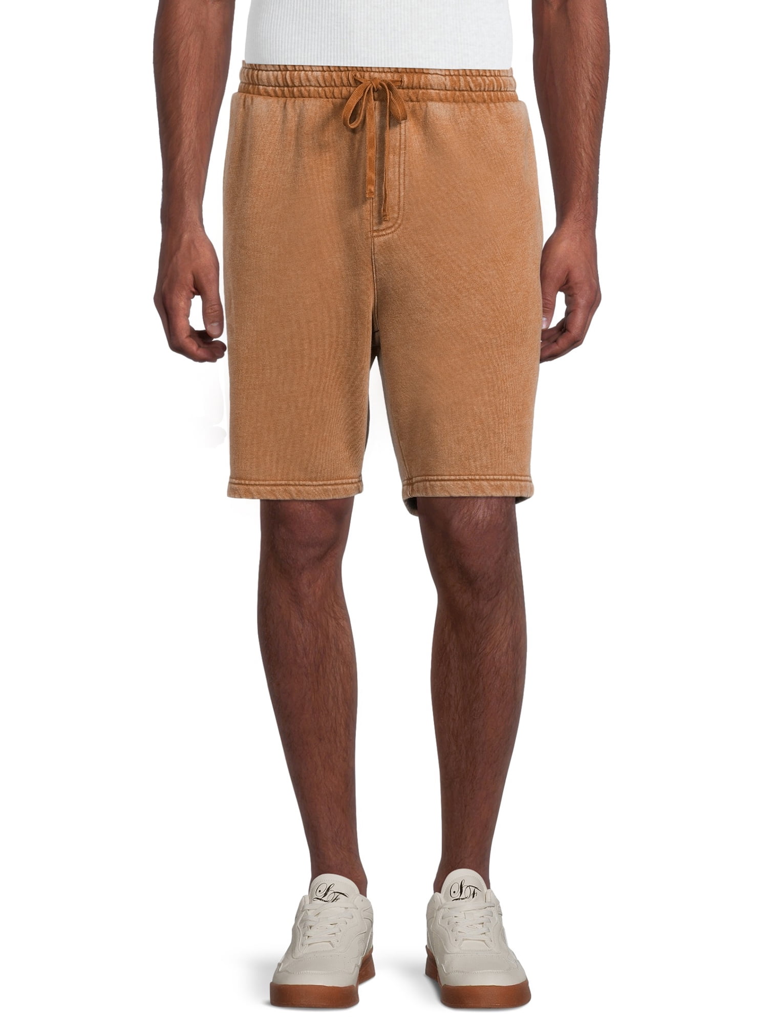 No Boundaries Men's and Big Men's Fleece Jogger Shorts