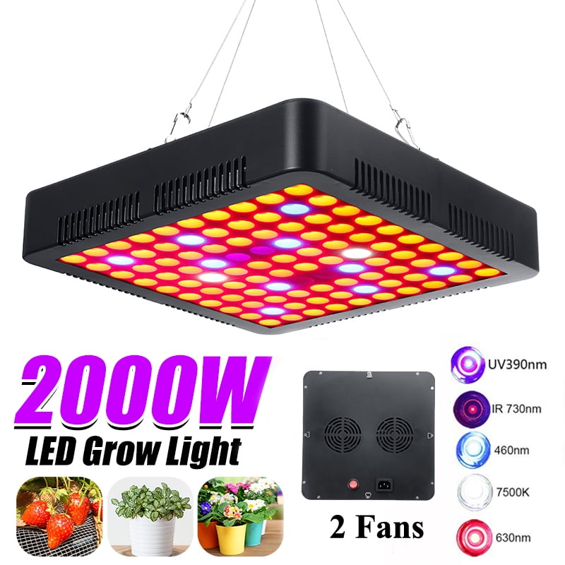 1500W/2000W/1200W LED Plant Grow Light, Full Spectrum Grow Lamp for Indoor Plants Growing Light