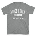 thumbnail image 1 of Moose Creek Alaska Classic Established Men's Cotton T-Shirt, 1 of 1