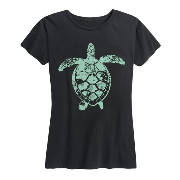 Instant Message - Sea Turtle - Women's Short Sleeve Graphic T-Shirt