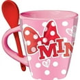 thumbnail image 2 of Disney 9 oz Minnie Mouse Pink Ceramic Spoon Mug, 2 of 7