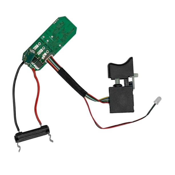 Controlador de Taladro Eléctrico Módulo de Control para Taladro Sin Escobillas Accesorio Práctico Portátil Rendimiento Estable Adecuado para Mantenimi con Switch