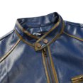 thumbnail image 2 of LEEy-world Mens Jackets Lightweight Men's Ultra Loft Lightweight Packable Puffer Jacket (Standard and Big & Tall) Dark Blue,L, 2 of 4