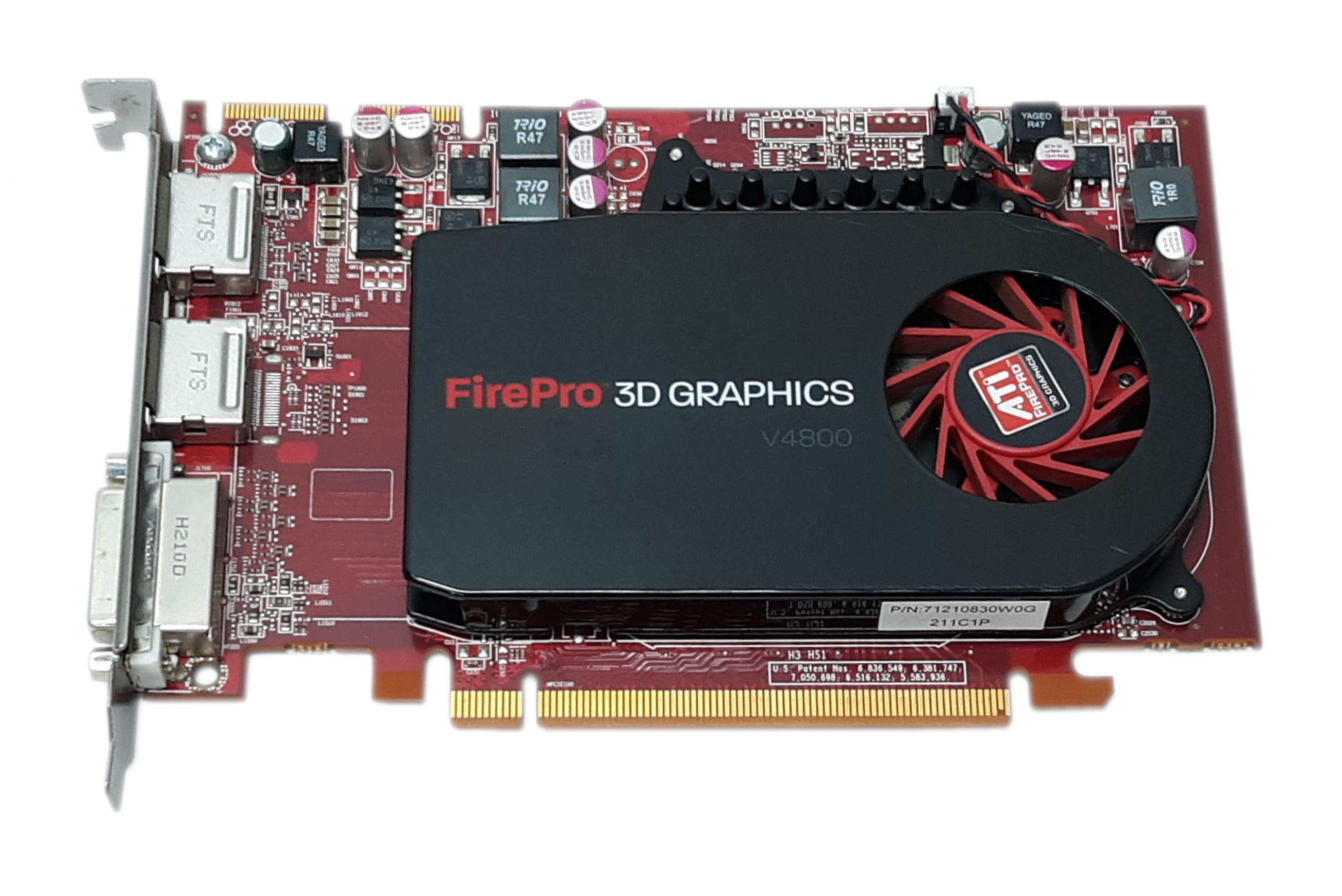 ATI FirePro V4800 3D 1GB DDR5 Dual DisplaPort DVI PCI Express Graphics Card