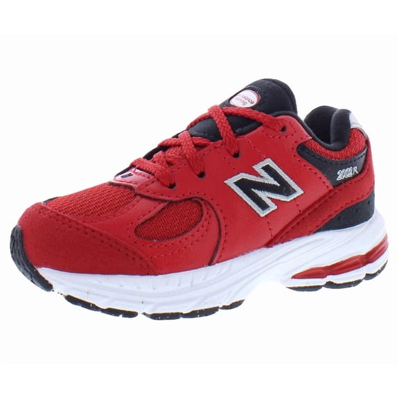 New Balance 2002 Infant/Toddler Shoes Size 7, Color: Red/Black