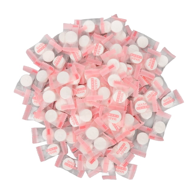 Hojas de mascarilla facial comprimida, 100 piezas de mascarilla facial comprimida Mascarilla facial de bricolaje Mascarilla facial comprimida de papel Tecnología de vanguardia