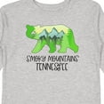thumbnail image 4 of Inktastic Smoky Mountains, Tennessee Mountains and Bear Shape Boys or Girls Long Sleeve Toddler T-Shirt, 4 of 5
