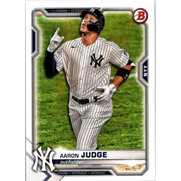 MLB New York Yankees 2021 Bowman Baseball   Aaron Judge Trading Card #74 (Topps)