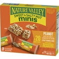 thumbnail image 3 of Nature Valley Mini Granola Bars, Sweet and Salty Nut, Peanut, 20 Bars, 15 OZ, 3 of 9