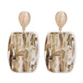 thumbnail image 1 of 51953 Pendientes tipo botón de resina acrílica para mujer, accesorio de joyería femenina, 1 of 6