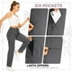 thumbnail image 5 of Pantalones de senderismo Toomett 6608 para mujer, secado rápido, UPF 50+, color gris M, 5 of 6