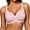 Pink, variant on Qwertyu Wireless Jelly Bras for Women No Underwire Scalloped Push Up Bralettes Seamless Soft Comfort Everyday Tshirt Bra Complexion 36