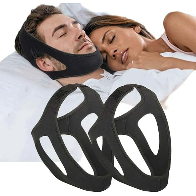 CHUANK Jaw Strap Chin Strap for Cpap Users Anti Snore Chin Strap Devices Suitable for Snoring Chin Strap for Snoring Comfortable Universal Snoring Devices
