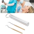 thumbnail image 4 of Set de palillo de dientes, palillos de dientes reutilizables compactos dos modelos diferentes de acero resistente inoxidable a la aventura, 4 of 7