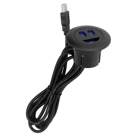 

USB Charging Socket Circuit Protection Waterproof Flush Mount Phone Charging Port For Home Electric Sofa Recliner Desk