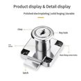 thumbnail image 1 of For office desk drawer lock zinc alloy anti theft for furniture cabinet door lock file cabinet lock, 1 of 5