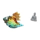 thumbnail image 5 of Figura de , adorno de vidrio soplado a mano, estatua de Buda mono, escultura en miniatura de arenisca que muestra una mano de obra artística y, 5 of 8