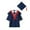 NY1-D, variant on Toddler Boy Graduation Outfit Kindergarten Graduation Cap and Gown Outfit Sets with Tassel Class Of 2025 Size 3-4T Kids Clothes