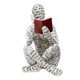 thumbnail image 1 of Btafrte Resina Lectura Mujer Pulpa Estatua Pensador Abstracto Escultura Librería Ornamento (A), 1 of 8