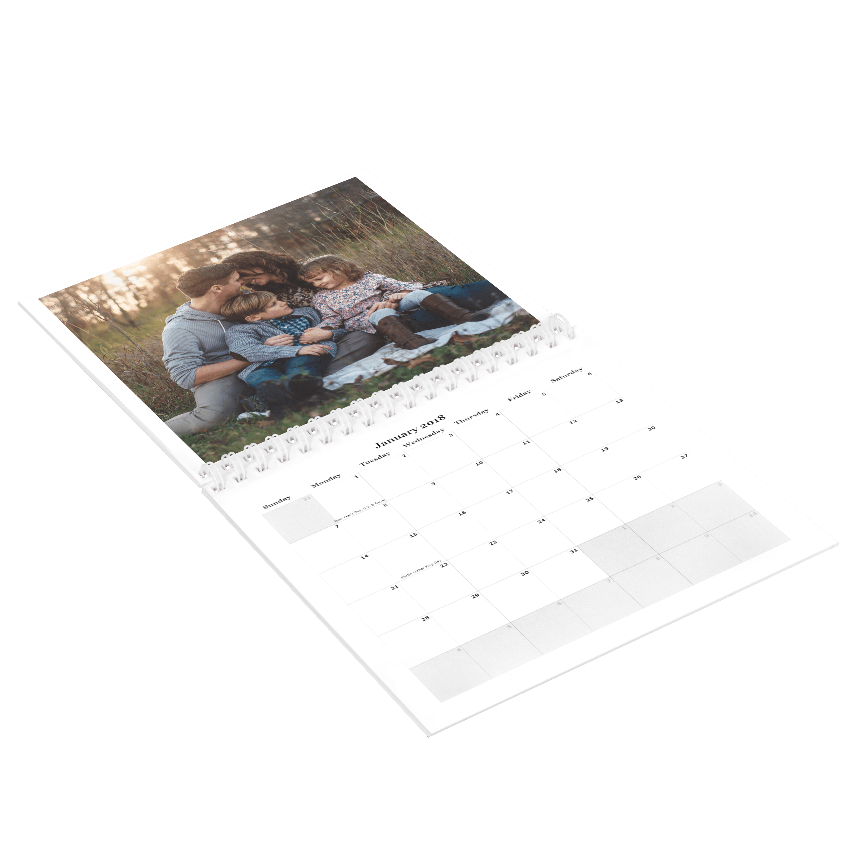 6x6 Business Wall Calendar, 12 Month