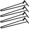 Heavy Duty Hairpin Table Legs Set of 4 Dining Table Laptop Desk Leg