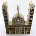 thumbnail image 4 of Calendario de Adviento de madera, decoración navideña LED, calendario de cuenta regresiva de Ramadán con luces LED, arte Eid Mubarak para decoración de festivales Inevent HA012570-00, 4 of 7