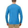 thumbnail image 2 of Mens UPF 50+ UV Sun Protection Shirts Outdoor Long Sleeve SPF Rash Guard for Fishing Hiking Swimming Running, 2 of 5