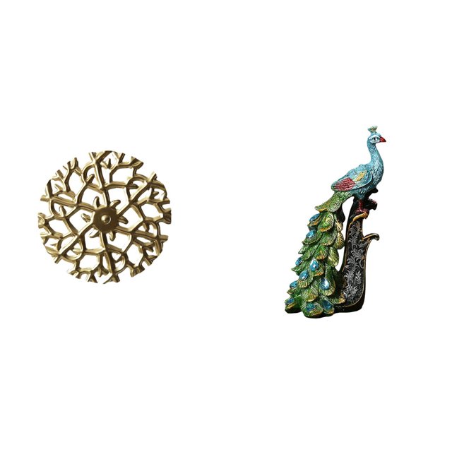 Escultura de metal para colgar en la pared, disco decorativo, escultura colgante, arte de pared, estatua de , construcción de resina y hierro