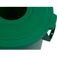 thumbnail image 6 of Carlisle 34103209 Bronco Round Waste Container Only, 32 Gallon, Green, 6 of 7