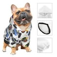 thumbnail image 3 of Haiem Cartoon Monster Trucks1 for Winter Dog Hoodie Sweatshirts with Pockets Warm Dog Clothes for Small Dogs Chihuahua-X-Small, 3 of 7