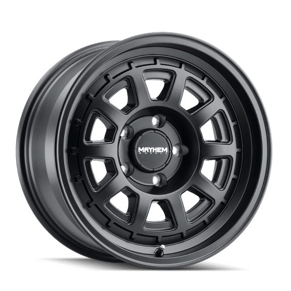 Mayhem Voyager-8303 18X9 8X165.1 0Et 125.2Cb Matte Black