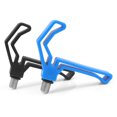 thumbnail image 3 of Soporte para caña de pescar premium - Juego de 2 en negro ABS resistente - Rosca británica M3/8 universal - Ideal para pesca de carpa - Incluye 2 soportes de 8.5x7.2 cm, 3 of 6