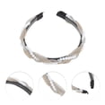 thumbnail image 3 of Unique Bargains 1 Pc Cute Braid Pearl Headbands for Women Light Brown, 3 of 6
