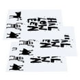 thumbnail image 4 of Halloween Stickers,3 Set Self‑Adhesive PVC Wallpaper Wall Stickers Finest Materials, 4 of 7
