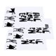 thumbnail image 5 of 3 Piezas Pegatinas de Pared de Halloween Ticfox Autoadhesivas PVC 44x60,8 cm, 5 of 14