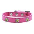 thumbnail image 5 of Dog, Puppy and Pet Widget Fashion Collar, "White Daisies", 5 of 8