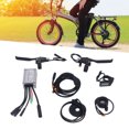 thumbnail image 4 of Kit de controlador eléctrico kit de conversión de bicicleta eléctrica a prueba de agua con palanca de cambios de acelerador de medidor LCD4 para motor de 250W ANGGREK  Otros, 4 of 8