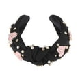 thumbnail image 5 of Unique Bargains 1 Pc Headband Faux Diamond Heart Hair Accessories for Women Black, 5 of 5