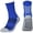Blue, variant on Faraee Men's Grip Soccer Socks Anti Slip Athletic Grippy Sock Color Block Non Slip Pads for Football Basketball Pilates Yoga One Size,Black