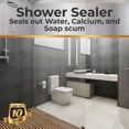 thumbnail image 3 of Natural Stone and Grout Penetrating Shower Sealer. Marble, Granite Travertine, Limestone. Protects Making Them Easy to Clean. Works Also on Grout in Tile, Ceramic, and Porcelain. 32oz., 3 of 5