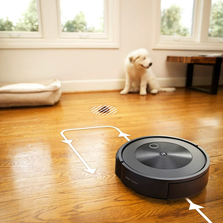 iRobot Roomba j8+ (8550) Wi-Fi Connected Self-Emptying Robot Vacuum
