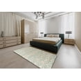 thumbnail image 5 of Ahgly Company Machine Washable Indoor Rectangle Abstract Sage Green Area Rugs, 7' x 10', 5 of 7
