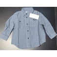 thumbnail image 2 of Polo Ralph Lauren BLUE/WHITE Boy's Checks Shirt, US 24 Months, 2 of 2
