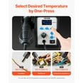 thumbnail image 4 of VEVOR 700W Hot Air Rework Station 212℉-932℉ SMD Rework Station with Digital Display, 4 of 9