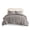 Gray, variant on Gracie Mills Carmen Jacquard Duvet Cover Set Twin GRACE-15144 Pompoms