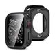 thumbnail image 1 of wonima44 2 in 1 Case [2-Pack] Compatible with Apple Watch Series 6/5/4/SE 3 2 1 44mm with Built-in Screen Protector, Straight Edge Hard PC Full Body Protective Cover for iWatch 44mm, Matte Black, 1 of 1