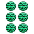 thumbnail image 1 of 6Pcs Children Summer Plaything Pvc Pool Ball Kids Beach Balls Watermelon Shape Ball, 1 of 8
