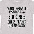 thumbnail image 4 of Inktastic Futre Chess Player Like Daddy Boys or Girls Toddler T-Shirt, 4 of 5