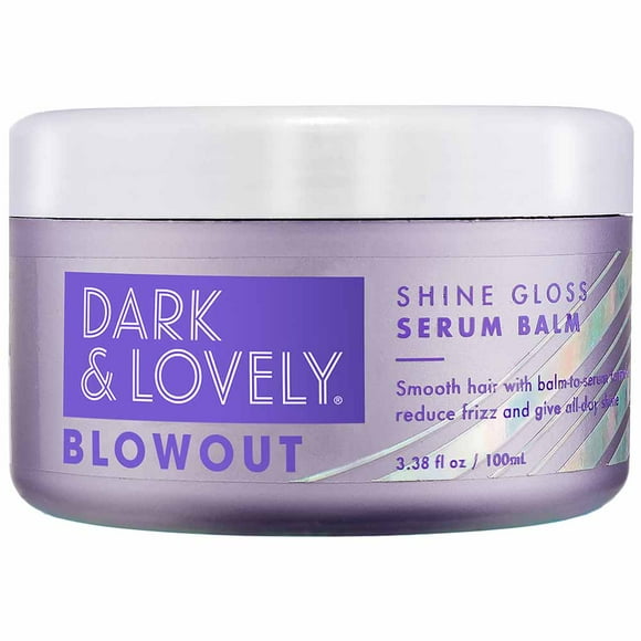 Dark and Lovely Blowout Shine Gloss Serum Balm 3.38 fl oz