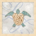 thumbnail image 2 of Metaverse R960061-0120000-AEAAAACAN4 13.25 x 13.25 in. Sea Side Gypsy - Turtle Framed Wall Art by LightBoxJournal, 2 of 2